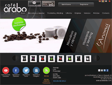 Tablet Screenshot of cafearabo.com
